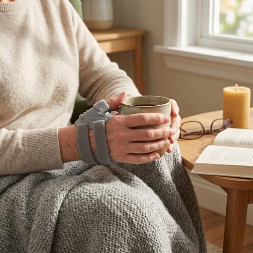 CMC Thumb Brace, CMC Joint Pain Stabilizes Thumb CMC Joint Support Without Limiting Hand Function Left Hand for Osteoarthritis(M)