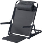 Adjustable Lifting Bed Backrest with Armrest, Large Folding Back Rest for Bed Sitting up, Portable Folding Adjustable Sit-Up Back Rest, Support Change Angle of Backrest for Neck Head
