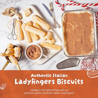 Savoiardi, Lady Fingers Champagne Biscuits (Pack of 3), 7 oz