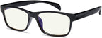 Gamma Ray Computer Blue Light Blocking Gaming Glasses w/Amber Tint and Anti Glare UV Digital Eyestrain