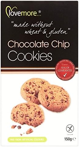 Lovemore Free From Chocolate Chip Cookies (150g) - Pack of 6