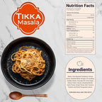 Twist Foods Tikka Masala Sauce | Mild Indian Simmer Sauce | Authentic Restaurant-Style Indian Curry Sauce| Gluten-Free | No Preservatives or Artificial Flavors | Small Batches | 12.3 oz Jar