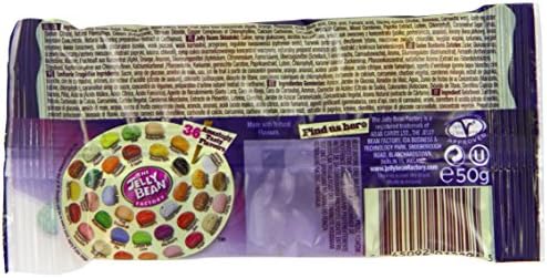 The Jelly Bean Factory 36 Huge Flavours 50 g Bag (Pack of 8)