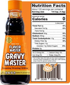 Gravy Master: Grilling, Seasoning and Browning Sauce - Ready to Use - 1 Bottle (5 fl oz) - Vegetarian, No Gluten, Kosher, Pareve - Grill, Glaze, Braise, Steak Crust - Made in the USA Since 1935