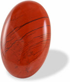 Red Jasper Crystal Palm Stone, Worry Stones, Crystals and Healing Stones, Polished Rocks, Natural Gemstones, Chakra Stones for Healing Crystals Daily Use