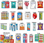 CRAVEBOX Snacks Box Variety Pack Care Package (45 Count) Mother's Day Treats Gift Basket Adults Kids Grandkids Guys Girls Women Men Boyfriend Birthday Cookies Chips College Student Office School