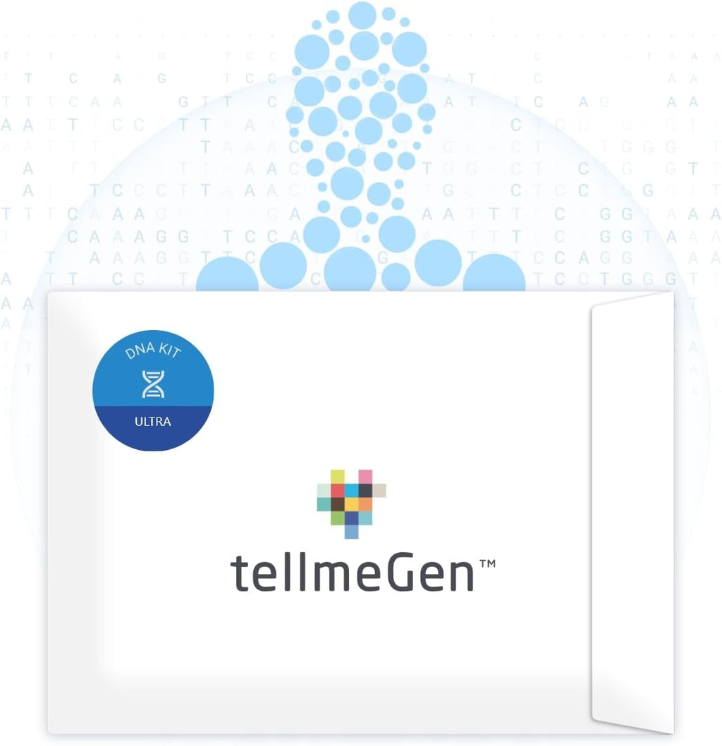 tellmeGen Ultra Genetic Test (WGS 30x) | Health + Ancestry + Traits + Wellness | Whole Genome Sequencing | Over 600 Reports