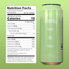 3D Energy Drink – Sugar Free, 200mg Caffeine, Pre Workout, Taurine, L-Carnitine, Lightly Carbonated, 16oz Cans, 12 Pack - Cucumber Melon