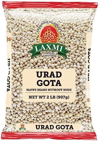 Laxmi Urad Gota (Black Lentils or Whole Matpe Beans) - Traditional Indian Foods - 2lbs