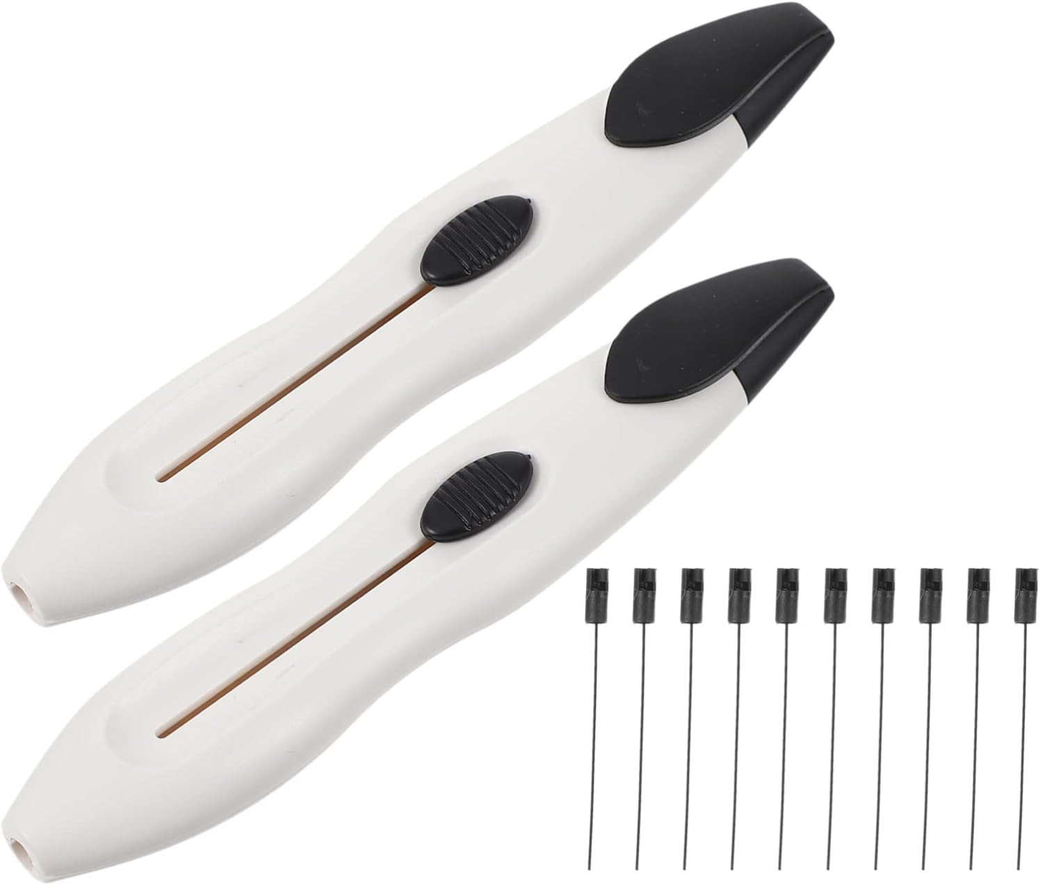 12pcs Monofilament Pen, 10g Foot Neuropathy Test Monofilament FootFilament Diabetic Pen Retractable Foot Tester Nerve Skin Contact Needle Foot Probe