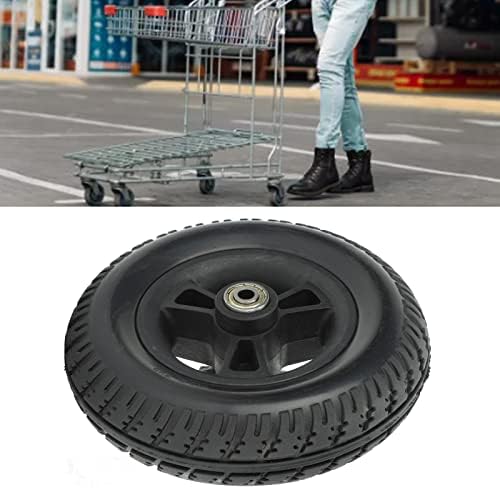 7 Inch PU Front Wheelchair Wheel, Rollator Walker Anti Slip Replacement Casters Rollers Wheels, Universal Wheelchair Replacement, Wheel Accessories