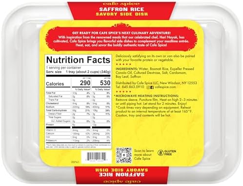 Saffron Rice (Frozen)