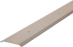 M-D Building Products 49010 1-3/4 in. x 1/8 in. x 36 in. Satin Nickel Aluminum Flat Profile Threshold for Interior Doorways