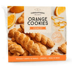Koulourakia-Plexouda -Orange Cookies – Traditional Greek Cookies with Fresh Oranges – 300g (10.58 oz)