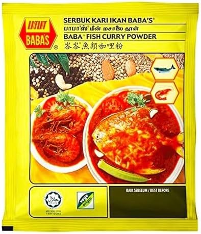 Babas Fish Curry Powder, 8.82 Ounce