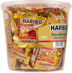Haribo Gold Bears / Goldbären, 100 Mini Bags, 980g Tub