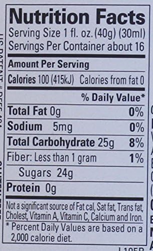 Peach Reàl, Peach Puree Infused Syrup, 16.9 FL OZ Squeezable Bottle (Pack of 1)