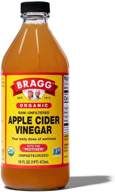 Bragg Organic Apple Cider Vinegar with the Mother - 16 fl oz - Raw and Unfiltered