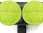 GSHLLO 6 Pcs Reusable Mop Refill Pads Microfibre Cleaning Mop Pads Small Floating Mop Pads Round Electric Mop Heads Wet Floor Mop Pads for Home