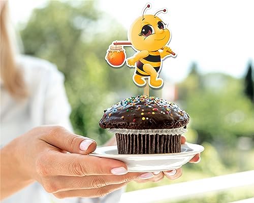 Seyal® Bumble CupCake Topper