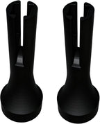 Hearing Aid Insertion Tool with Double Slit (4x4mm), Easy Grip Assist Stick for Daily Ear Device Handling