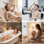 Healifty Scalp Massagers Head Scratcher Tool: 12Pcs Octopus Head Massage Scratcher Manual Hair Claw for Neck Shoulders Arms Legs Stress Relief Funny Stocking Stuffers Bulk Gifts for Men Women Adults