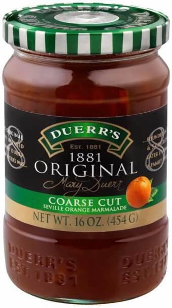 Duerr's Coarse Cut 1881 Seville Orange Marmalade 16oz