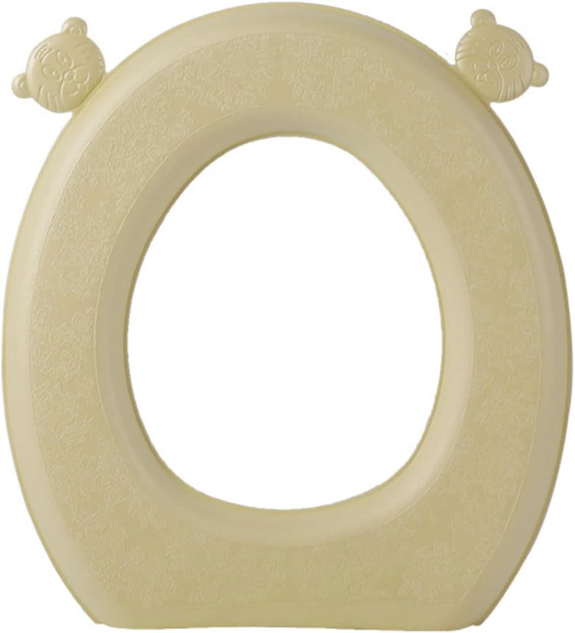 Toilet for Seat Cushion Toilet for Seat Cover with Handle Waterproof EVA Toilet for Seat Pad Mat Reusable Warm Soft Pad Toilet Seat Cover, Yellow