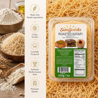 SunGoods Roasted Kataifi – 200g (7 oz) | Crispy Shredded Fillo Dough for Dubai Chocolate, Kunafa, and Baklava | Versatile Dessert Ingredient | Long Shelf Life | No Additives
