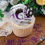Purple Sanding Sugar - Sparkling Sugar Crystals for Baking Decorations (130g/4.6oz) - Edible on Cookies, Cupcakes, Cakes, Ice Cream | Wedding, Party, Valentines Sugar Sprinkles
