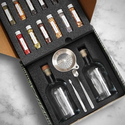Botanical Bliss DIY Gin Infusion Kit – Premium Gin Spices Gift Set