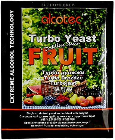 Alcotec Fruit Turbo Yeast Distiller's Strain