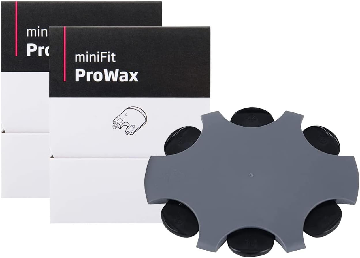 Wax Guards for Oticon ProWax MiniFit Hearing Aid Supplies Replacement Wax Filters, Oticon Hearing aid Supplies (2 Packs/ 12 Pcs).