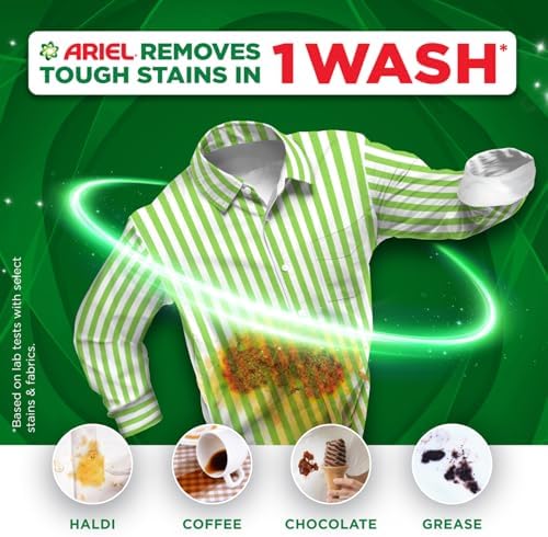 Ariel Matic 4in1 PODs Detergent Pack 18 ct -for Top & Front load washing machine only