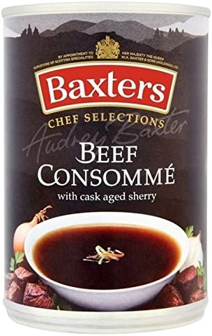 Baxters Luxury Beef Consomme Soup 400g - Pack of 6