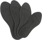 FOMIYES Liquid Massaging Orthotic Shoe Insoles with TPU Gel Pads for Plantar Fasciitis Relief and Shock Absorption Black XL Size Inserts for Foot Pain and Support
