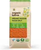 Organic Tattva Masoor Malka Split 2Lbs