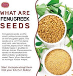 Spicy World Fenugreek Seeds (Methi) 7 Ounce Bag - All Natural & Pure - Resealable Bag