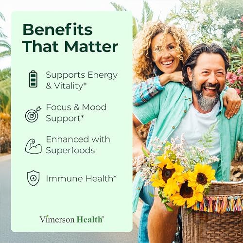 Vegan Multivitamin for Men and Women with Vitamins and Chelated Minerals for Energy, Focus and Immune Health – Premium Daily Womens and Mens Multivitamins & Multiminerals – 90 Tablets