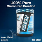 BPI Sports Micronized Creatine – Boost Strength, Reduce Fatigue – Lean Muscle Support with Creatine Monohydrate – Unflavored Powder for Recovery, Endurance, and Performance (200 Servings)