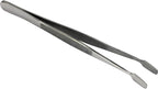 HTS 170C0 4.75" Curved Stainless Steel Stamp Tweezers