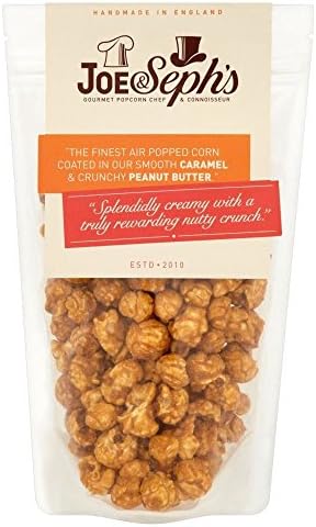 Joe & Seph's Popcorn - Caramel & Peanut Butter (80g) - Pack of 2
