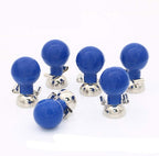 Suction Cup Ball, 6 Pcs 3.0/4.0 Universal Chest Suction Ball, Silicone Suction Ball, Body Condition Measurer Suction Ball Connectors, Lead Line Ball, Dual-Hole Universal Chest Suction Ball (Deluxe)