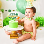 Let the Shenanigans Begin Cake Topper, Happy St.Patrick's Day Cake Decor, Shamrock Four Leaf Clover Deocrations, Welcome Irish Housewarming Party Decorations Supplies