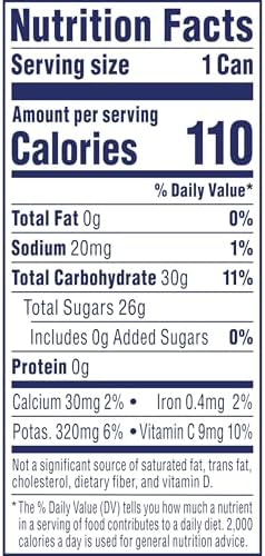 Ocean Spray® 7.2 Oz 100% Orange Juice Blend Juice Drink Mini Can (Pack of 24)