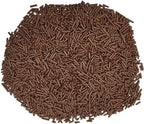 Homankit Brown Jimmies Sprinkles Edible Sprinkle Candy Soft Jimmies Toppings for Ice Cream, Cupcake, Cake, Cookie, Dessert Decorating 2.75 Ounces (Not Chocolate)