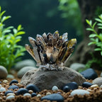 Smoky Quartz Crystal Cluster Large Quartz Crystal Cluster Natural Healing Stones Crystal Quartz Cluster Natural Crystal Quartz Stones for Relaxation Crystal Quartz Cluster