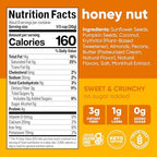 NuTrail Nut Granola Cereal, Honey Nut, No Sugar Added, Keto, Low Carb, Gluten Free, Grain Free, Healthy Breakfast 8 oz. 3 Count