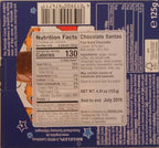 Riegelein Santa Solid Milk Chocolate, 10 Piece Pack