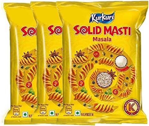 Kurkure Solid Masti Indian Chips Pack of 3